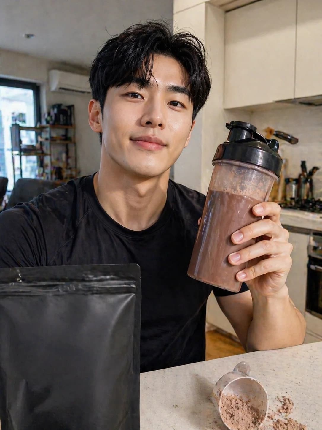 단백질 간식 리뷰 컷